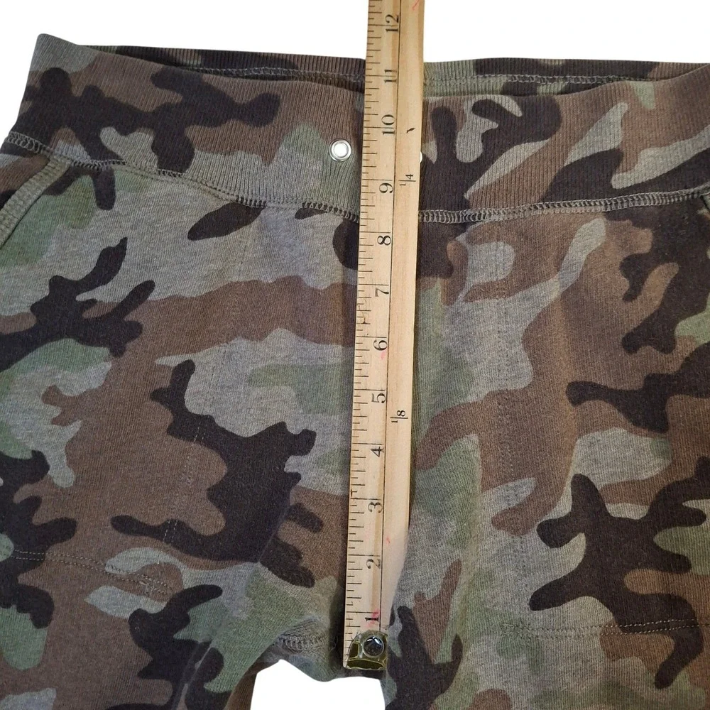 Polo Ralph Lauren Mens Camo Fleece Joggers Small Slim Fit Sweatpants Green Brown